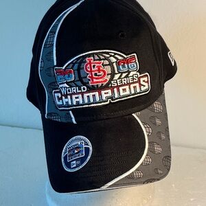 New Era Black and Gray World Series Champions St Louis Cardinals Hat